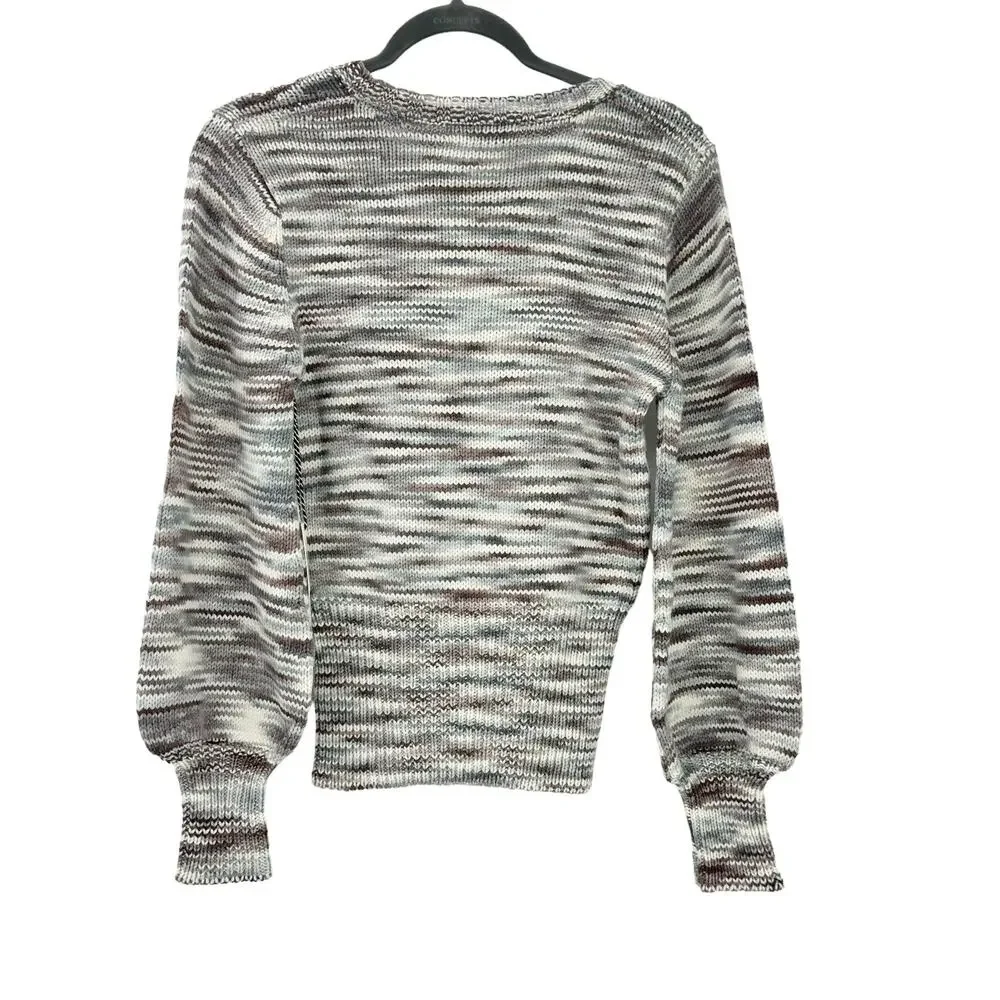St. Roche Stormy 100% Marino Wool Pullover Sweater Size S NWT